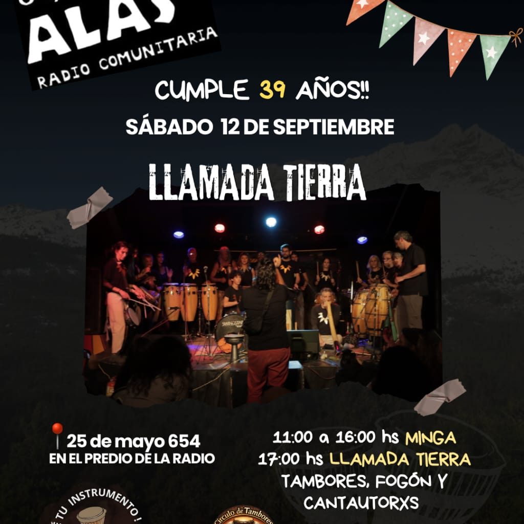 39 Años de FM Alas y Circulo de Tambores