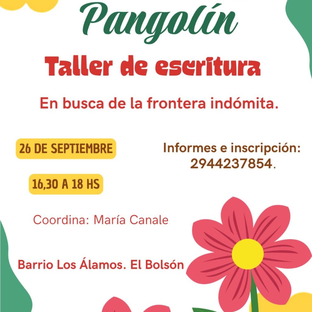 Pangolín – Taller de escritura