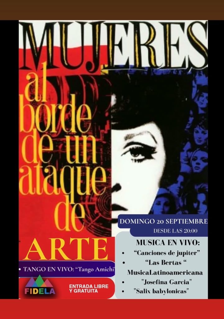Mujeres al borde de un ataque de Arte