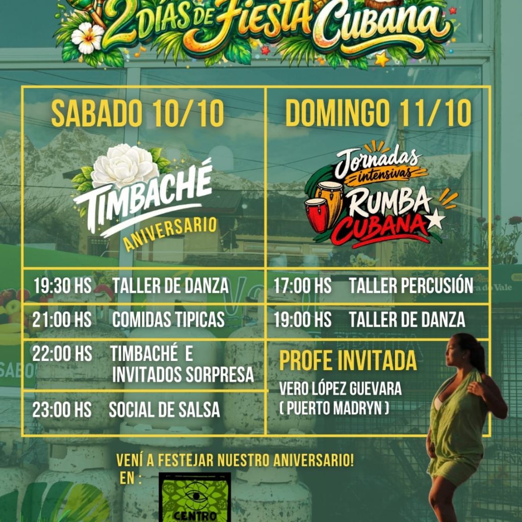 2 Días de Fiesta Cubana – Timbaché Aniversario