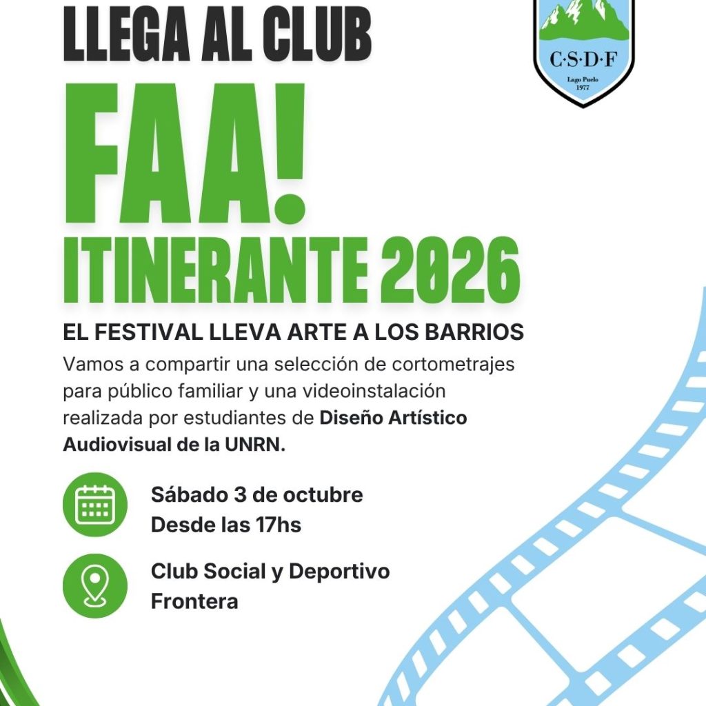 FAA! Itinerante 2026 – UNRN