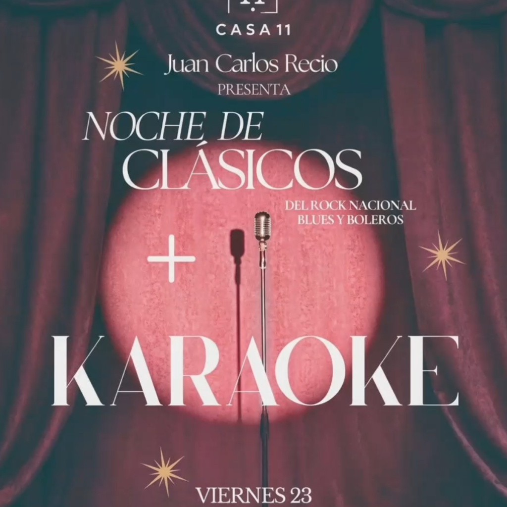 Juan Carlos Recio: Noche de Clásicos + Karaoke
